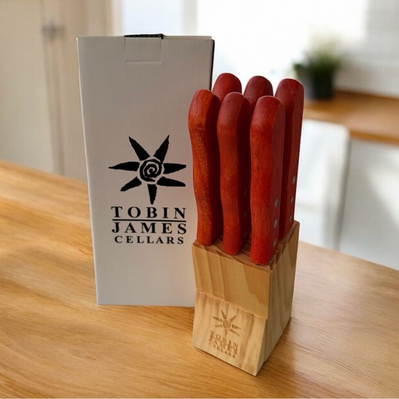 Tobin James Cellars Other - Tobin James Cellars Logo Steak Knife Set